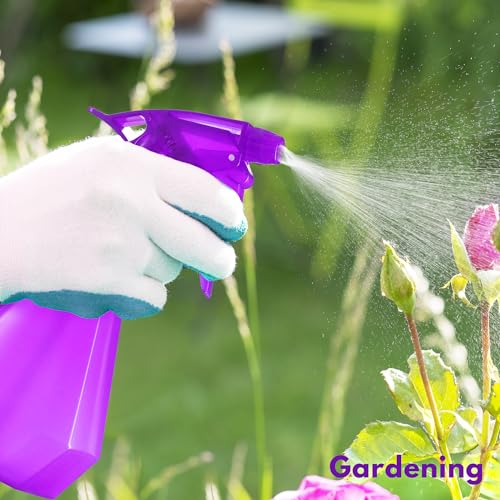 8oz Spray Bottles 2-Pack - Multi-Purpose BPA-Free Mister for Plants, Hair, and Cleaning