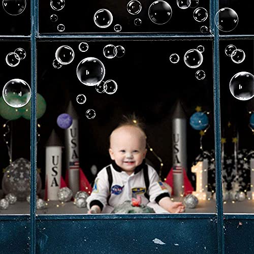 XIAOMAN Under The Sea Bubble Wall Decal Sticker - 80 Pieces