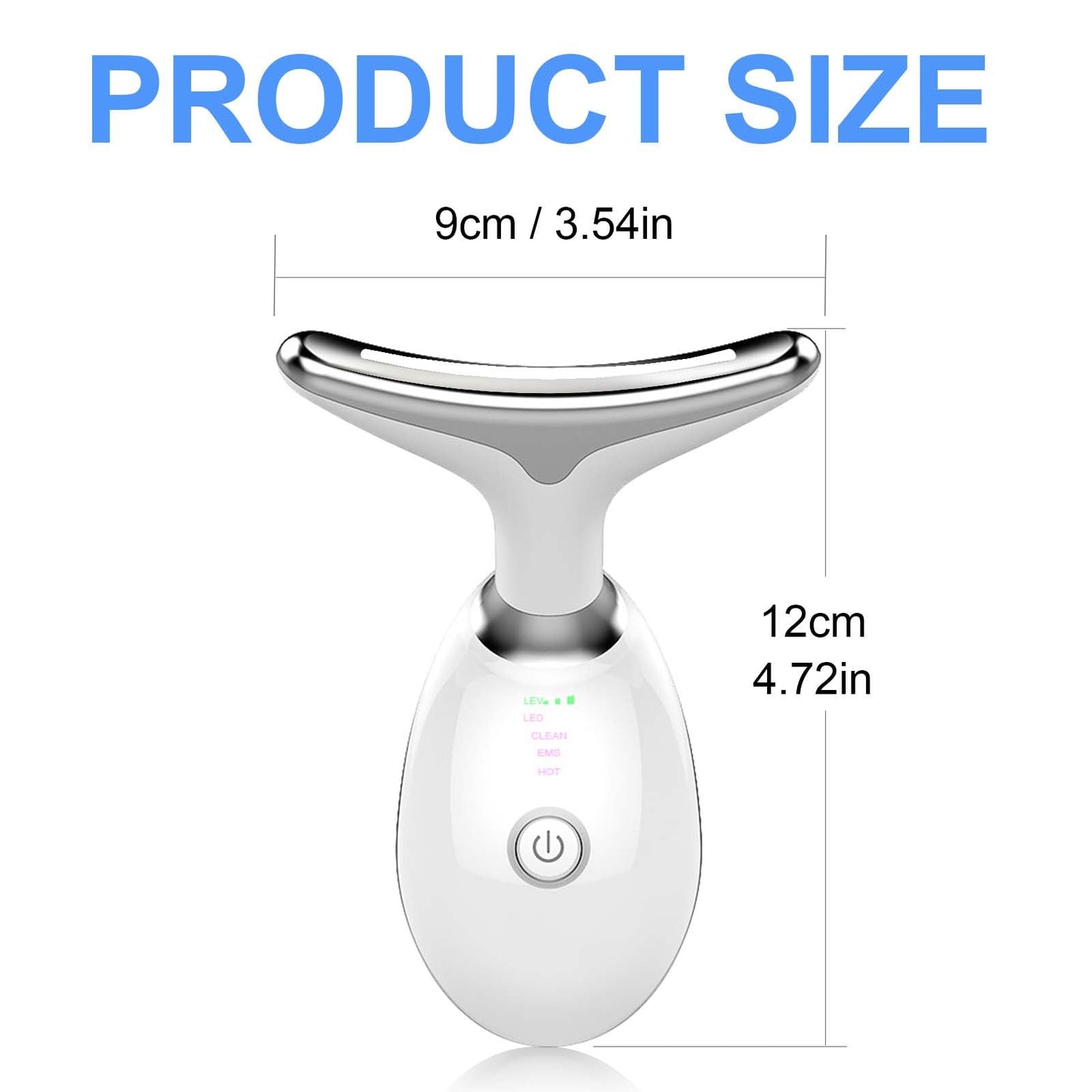 3-Color Light Therapy Facial Sculpting Tool – For Refreshed-Looking Skin & Jawline Care – Daily Beauty Ritual Device – Rechargeable Face Massager for Women