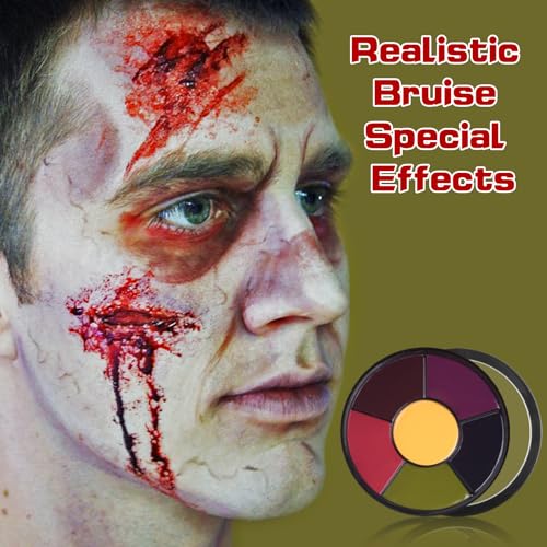 Halloween SFX Makeup Kit - 11 Pieces Liquid Latex & Scar Wax