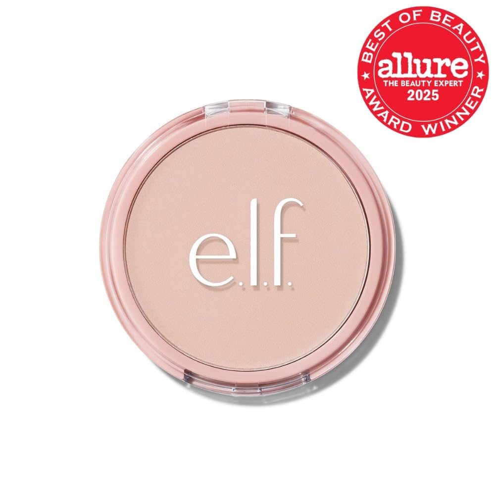 e.l.f. Halo Glow Powder Filter - Ultra-Fine Finishing Powder for Smooth Pores & Fine Lines | Vegan, Fair Neutral Cool