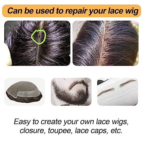 BEEOS 5x5 Transparent Lace Closure Wig Cap 5 PCS — Lace Wig Making & Repair