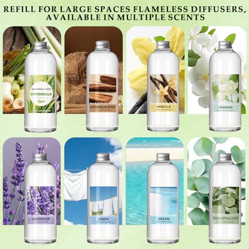 Citronella Reed Diffuser Oil Refill - 16.9oz for Large Spaces