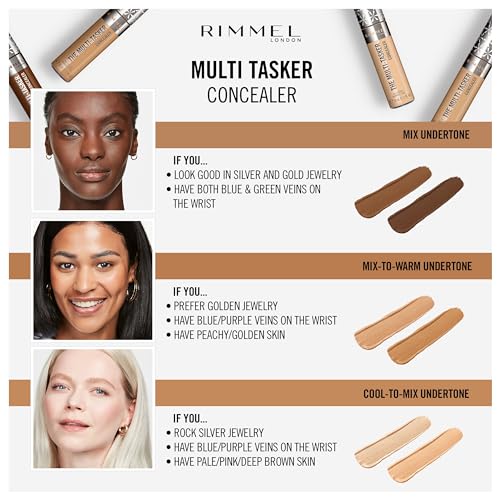 Rimmel London Multi-Tasker Concealer 090 Toffee - Waterproof & Long-Lasting