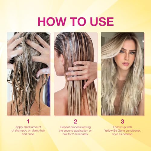STAR CARE Yellow Be Gone Toning Conditioner 12oz - Brass Neutralizer