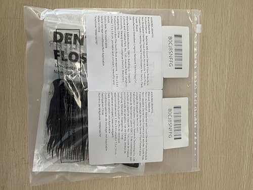 Baderke Dark Purple Floss Picks - 600 Count Dental Cleaners for Adults