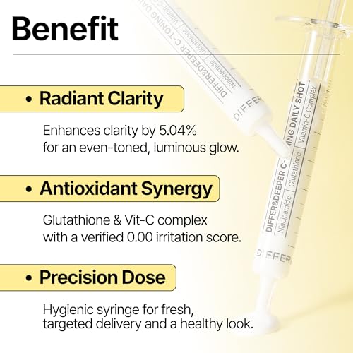 C-Toning Glow Ampoule Serum with Vitamin C & Niacinamide - 0.17 Fl Oz (Pack of 1)