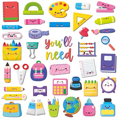 40 PCS Colorful Magnets Set for Whiteboards & Fridges