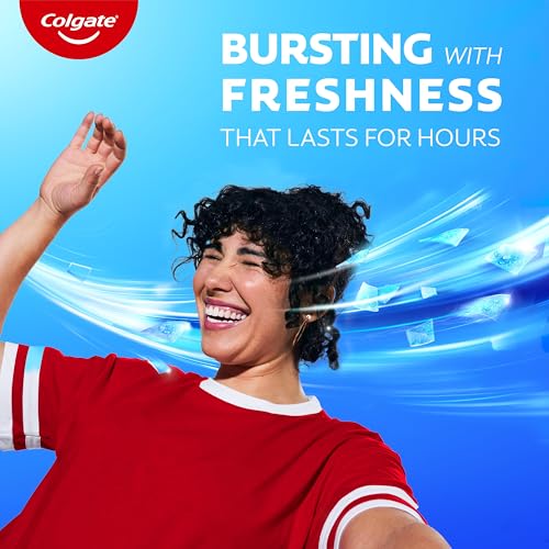 Colgate MaxFresh Clean Mint Toothpaste 4 Pack, 6.3 oz