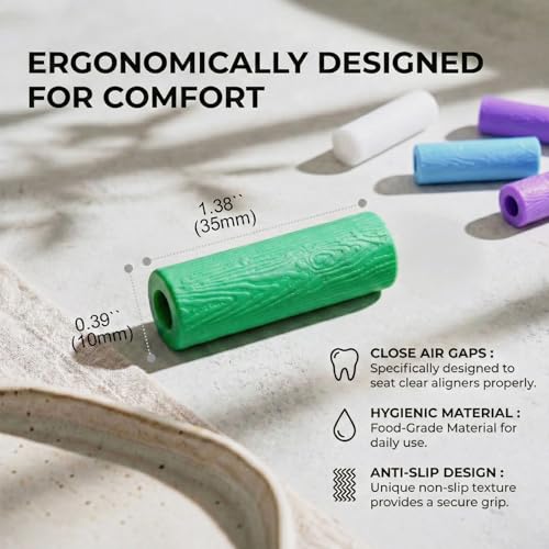 12 Pack Silicone Aligner Seaters for Invisalign & Clear Aligners