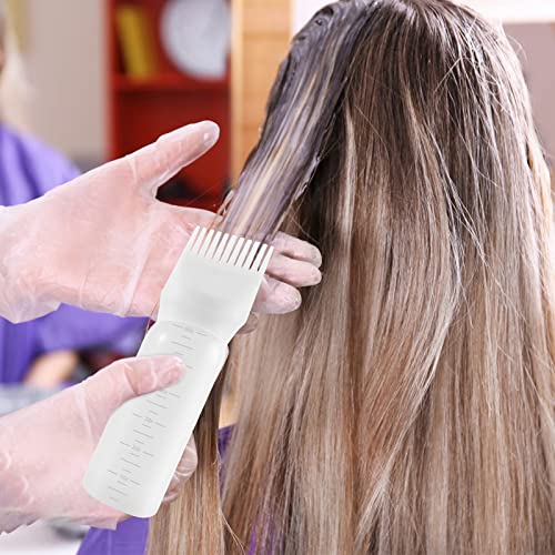 Pimoys 2-Pack 6Oz Root Comb Hair Dye Applicator Bottles