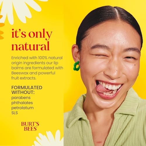 Burt's Bees Vanilla Bean Lip Balm - 2 Pack, 0.15 oz Each