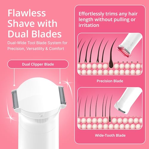 PalmPerfect Bikini Trimmer for Women ? Precise & Gentle Hair Removal