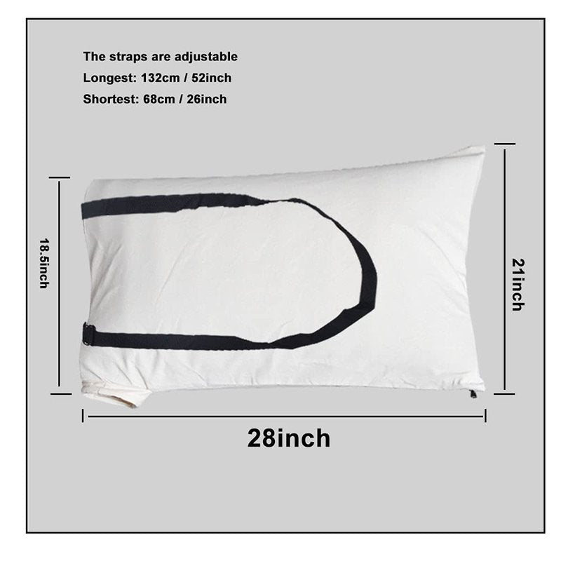 Haiouus Universal Leaf Vacuum Blower Bag Bottom Debris Dump Bag, Compatible with Leaf Blowers and Ultra Blower Rake, Suitable for Most Blowers