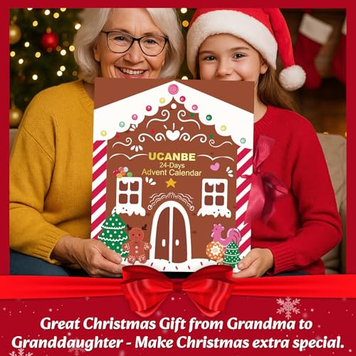 UCANBEMAKEUP 2025 Christmas Advent Calendar - 24 Days Beauty Gift Set