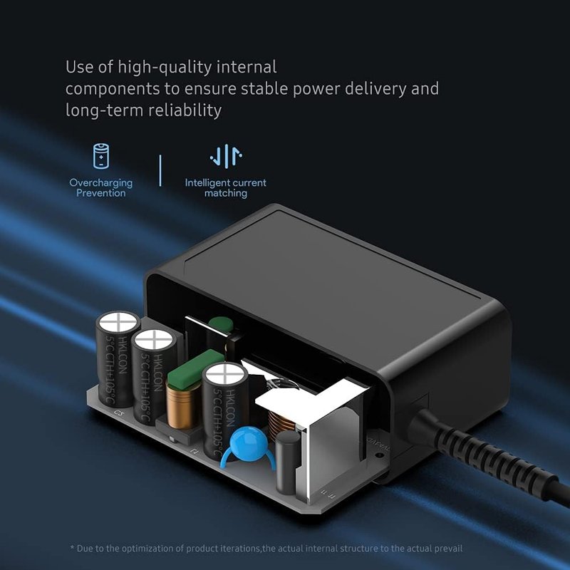 CASIMY 12V Adapter Power Cord Compatible with AeroGarden Harvest Elite Slim 360 100690 100691 100692 100693 100694 100695 6WWPC01 Indoor Garden LED Grow Light 810705139925 901104-1200 Power Supply