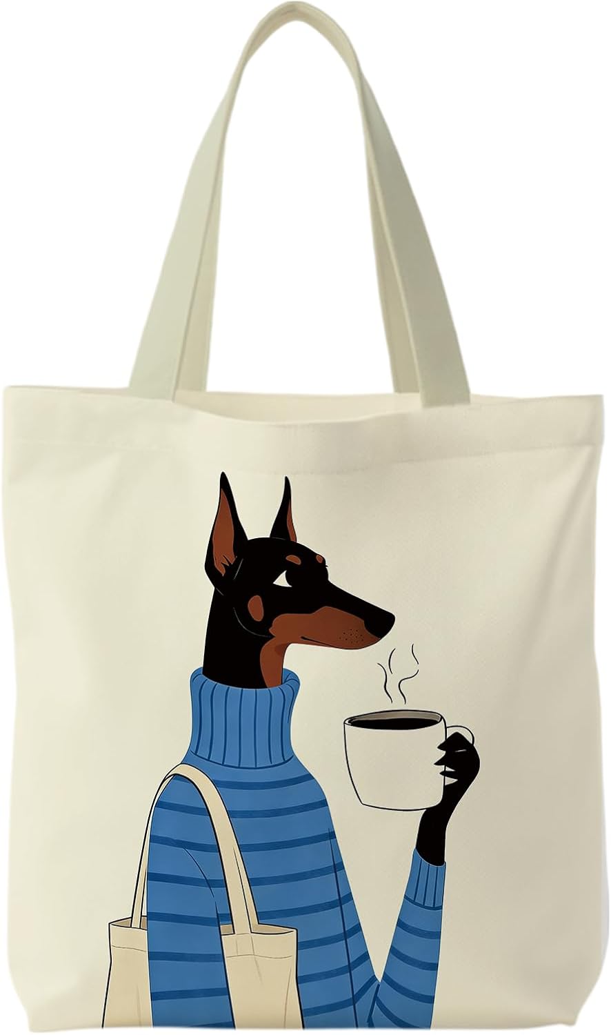 Funny Labrador Retriever Tote Bag - Reusable Shopping Bag for Dog Lovers | Perfect Gift for Labrador Owners