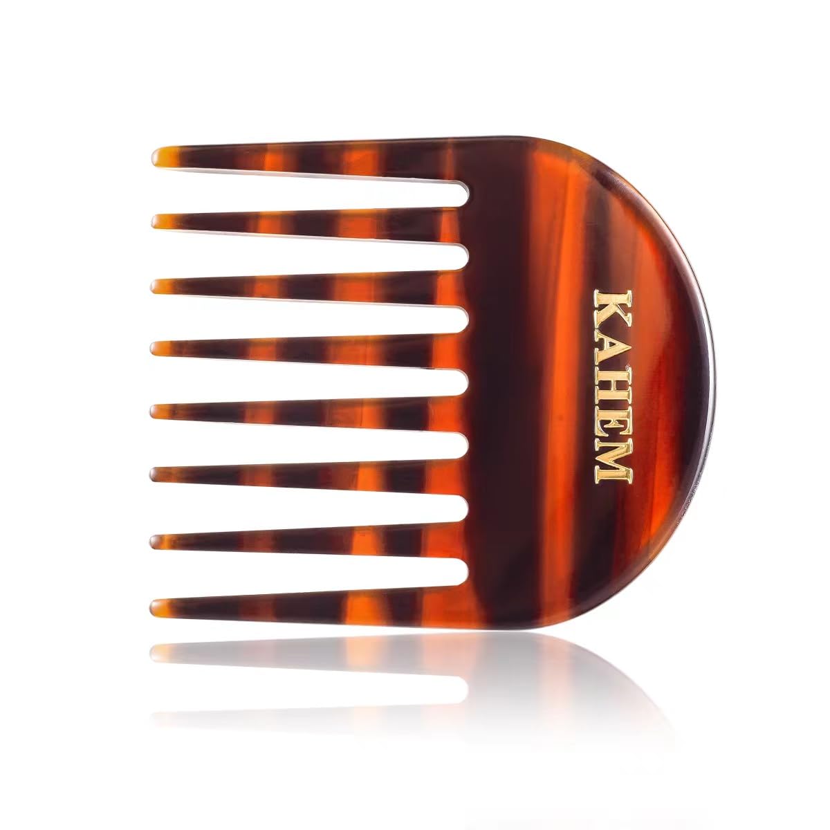 Handmade Wide Tooth Comb for Curly Hair - Daily Detangler for Long & Short Hair | Pocket Size, 3.14 Inch