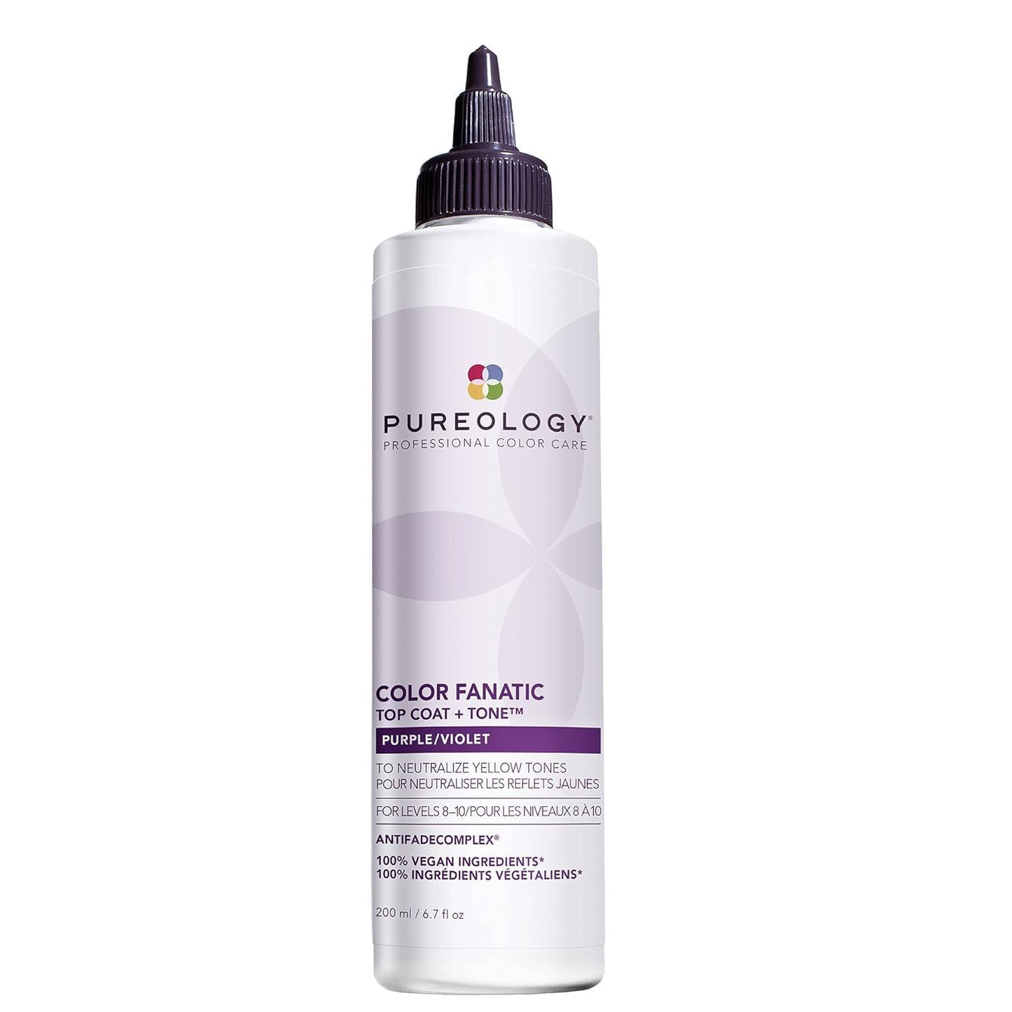 Pureology Color Fanatic Top Coat - Hair Color Treatment for Vibrancy, Smoothness & Shine | 8.5 oz