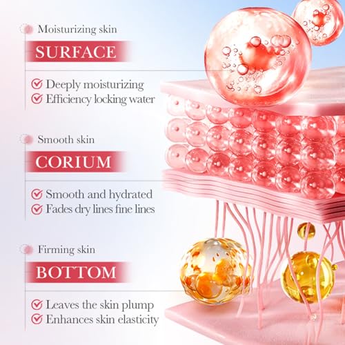 Yasovigi Travel Collagen Sakura Skincare Set - 6pcs Hydrating & Anti-Aging Kit