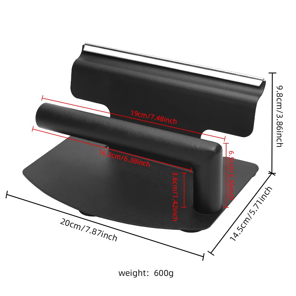 Highlighting Foil Dispenser, Salon Tool for Efficient Aluminum Foil Cutting and Hair Foil Applications, Dispenser Foil Cutting Tool Silver Foil for Salon Barber