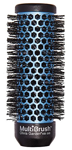 Olivia Garden MultiBrush Non-Electrical Detachable Thermal Brush with Ceramic Barrel 1 3/8" (36mm)