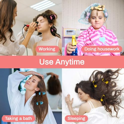 MAQIHAN 36PCS Foam Hair Rollers - Heatless Curlers for All Hair Types