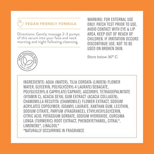 By Nature Vitamin C Collagen Serum - 3 fl oz Hydrating Face Serum