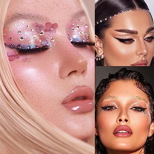 Self-Adhesive Face Gems & Rhinestones for Makeup - 1120pcs