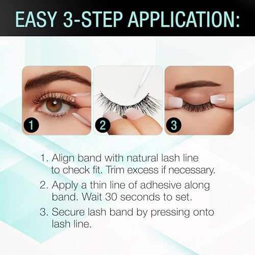 Ardell Strong Hold Lash Glue - Waterproof Clear Adhesive, 5g