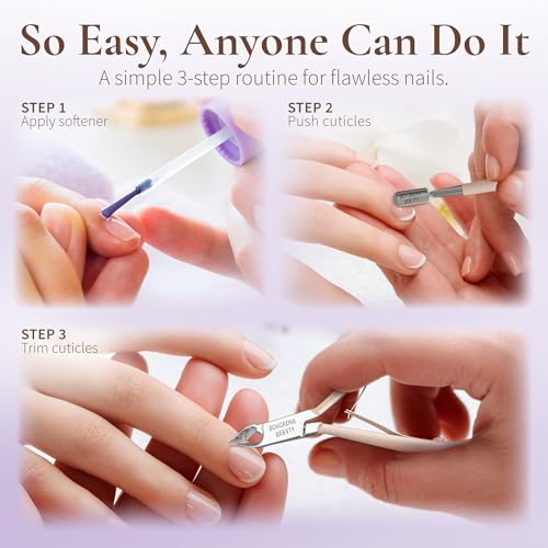 BOXGROVE Beauty Professional Double Spring Cuticle Cutter & Pusher