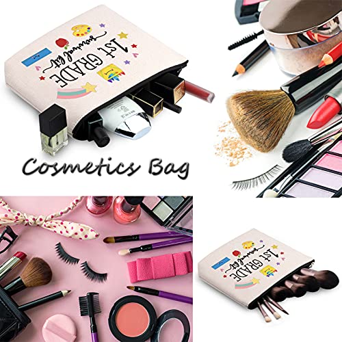 WCGXKO 1st Grade Survival Kit Makeup Bag - Teacher Gift