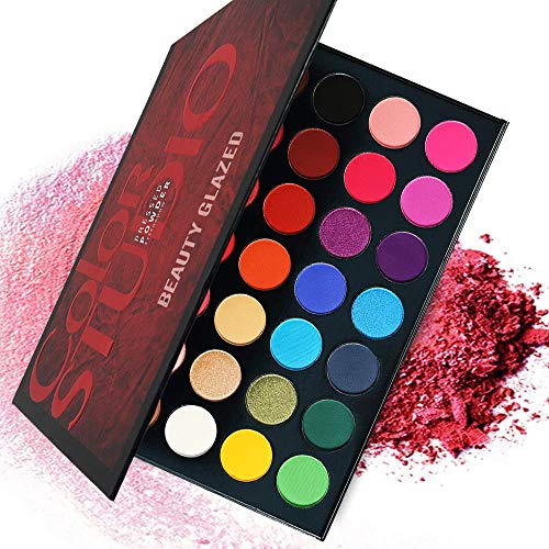 BestLand 35-Color Eyeshadow Palette for Halloween & Creative Makeup