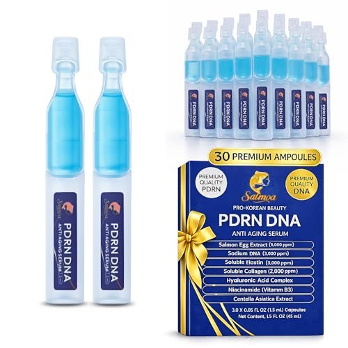 Salmon DNA Peptide Anti-Aging Serum with Collagen & Hyaluronic Acid - 0.05 fl. oz