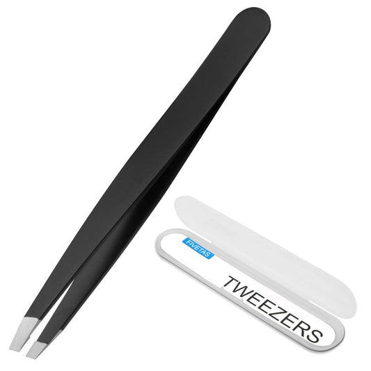 FIVETAS Lash Tweezers for Eyelash Extensions for Women Ingrown Hair Tweezers Pointed Precision Tweezers for Eyebrows & Ingrown Hair Removal