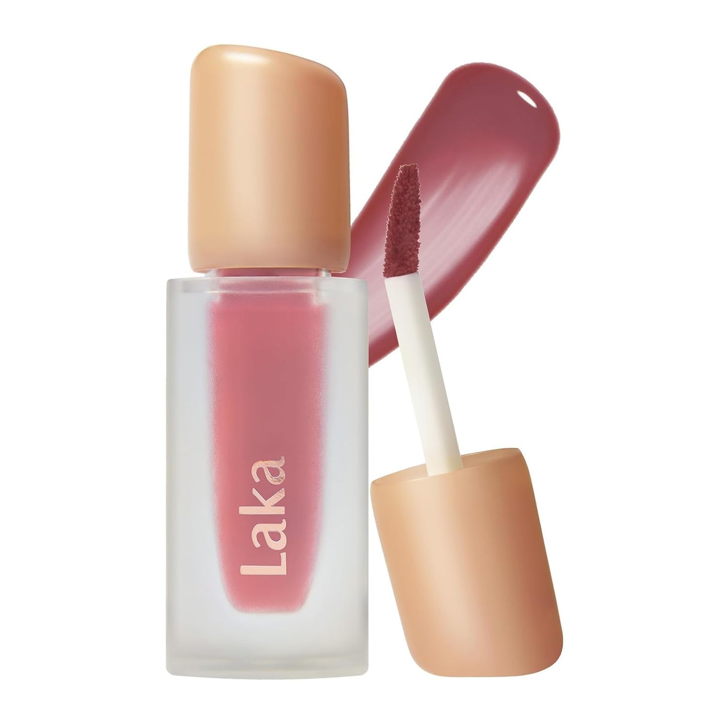 Fruity Glam Tint Lip Stain - Hydrating, Lightweight, Buildable Color | K-Beauty #101 Joyful, 4.5g/0.15oz