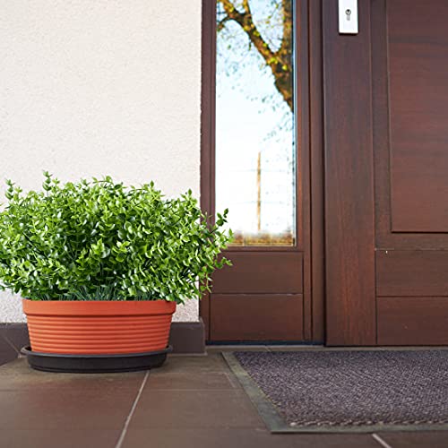 8PCS UV Resistant Artificial Eucalyptus Plants - Faux Greenery for Home & Garden