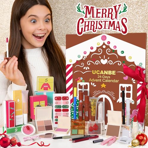 UCANBEMAKEUP 2025 Christmas Advent Calendar - 24 Days Beauty Gift Set