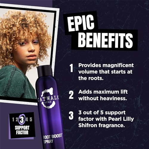 TIGI Catwalk Root Boost Spray, Volumizing Hair Spray, 8.5 oz