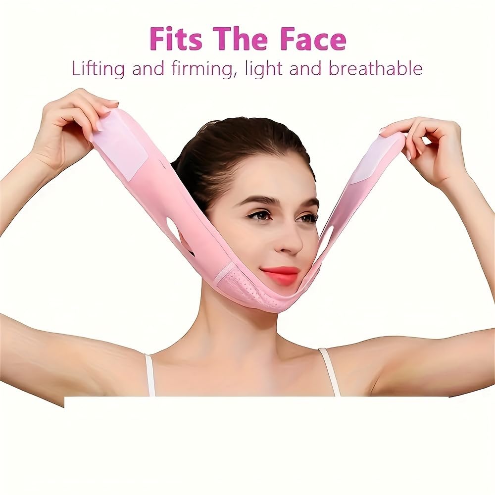 Chin Strap for Sleeping designed as Double Chin Reducer with Adjustable Chin Strap, Chin & Face Lifting Mask, Jawline Shaper for Comfortable Facial Support