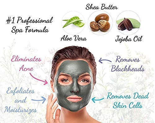 Dead Sea Mineral Mud Mask with Lavender - 8.8 oz Natural Skin Care