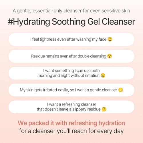 mixsoon PDRN Collagen Gel Cleanser - Lightweight Deep Pore Cleanser for All Skin Types, 100ml