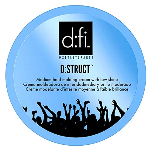 D:fi D:Struct Medium Hold Molding Creme - 2.6 oz Hair Styler