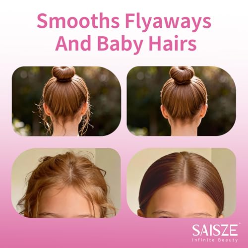 SAISZE Hair Wax Stick for Women & Kids - Frizz Control & Flyaway Tamer 2.7 Oz