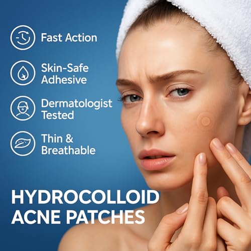 CLEARI Pimple Patches - 72 Ultra-Thin Acne Spot Covers