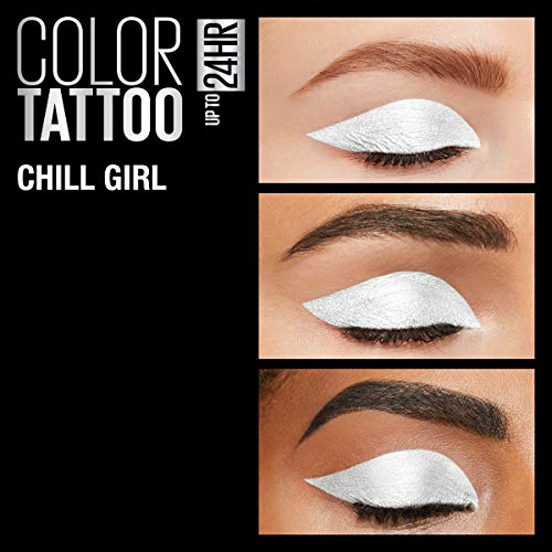 Maybelline Color Tattoo Cream Eyeshadow Pot - Chill Girl, 0.14 oz - Waterproof & Longwear