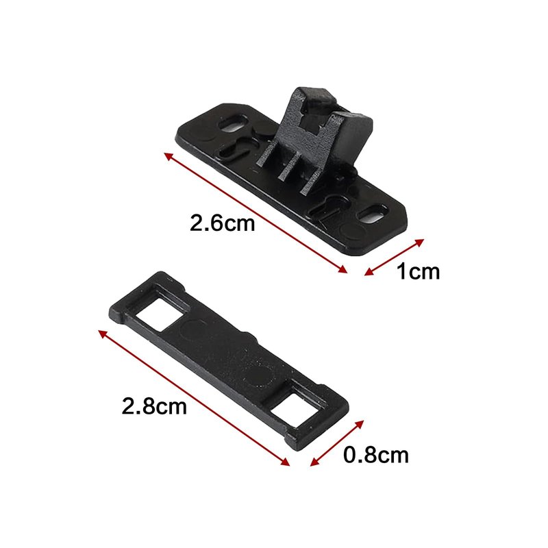 4PCSTrimmer Cam Follower Swing Head Guide Block,Trimmer Blade Replacement Repair Outliner Hair Clipper,Tongue Replacement Part Compatible with BaBylissPRO BaByliss PRO FX707 FX787 FX726 FX707B FX707Z