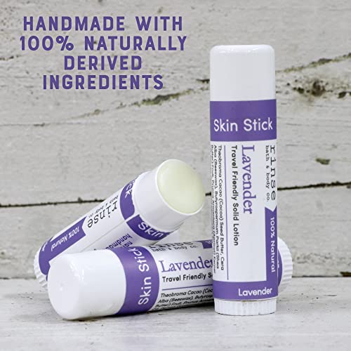 Rinse Bath & Body Lavender Solid Lotion Stick - 0.5 oz Natural Moisturizer