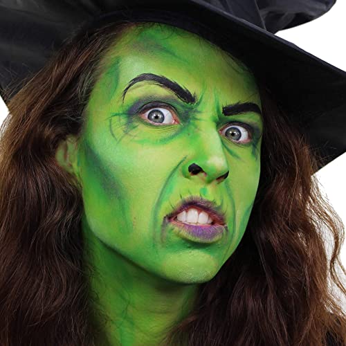 CCbeauty Green Face Paint Stick for Halloween & Cosplay, Non-Toxic SFX Body Makeup