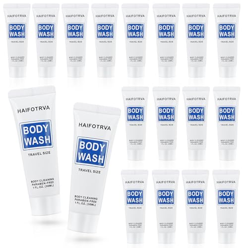 30 Pack Travel Size Body Wash - Mini 30ml Shower Gel